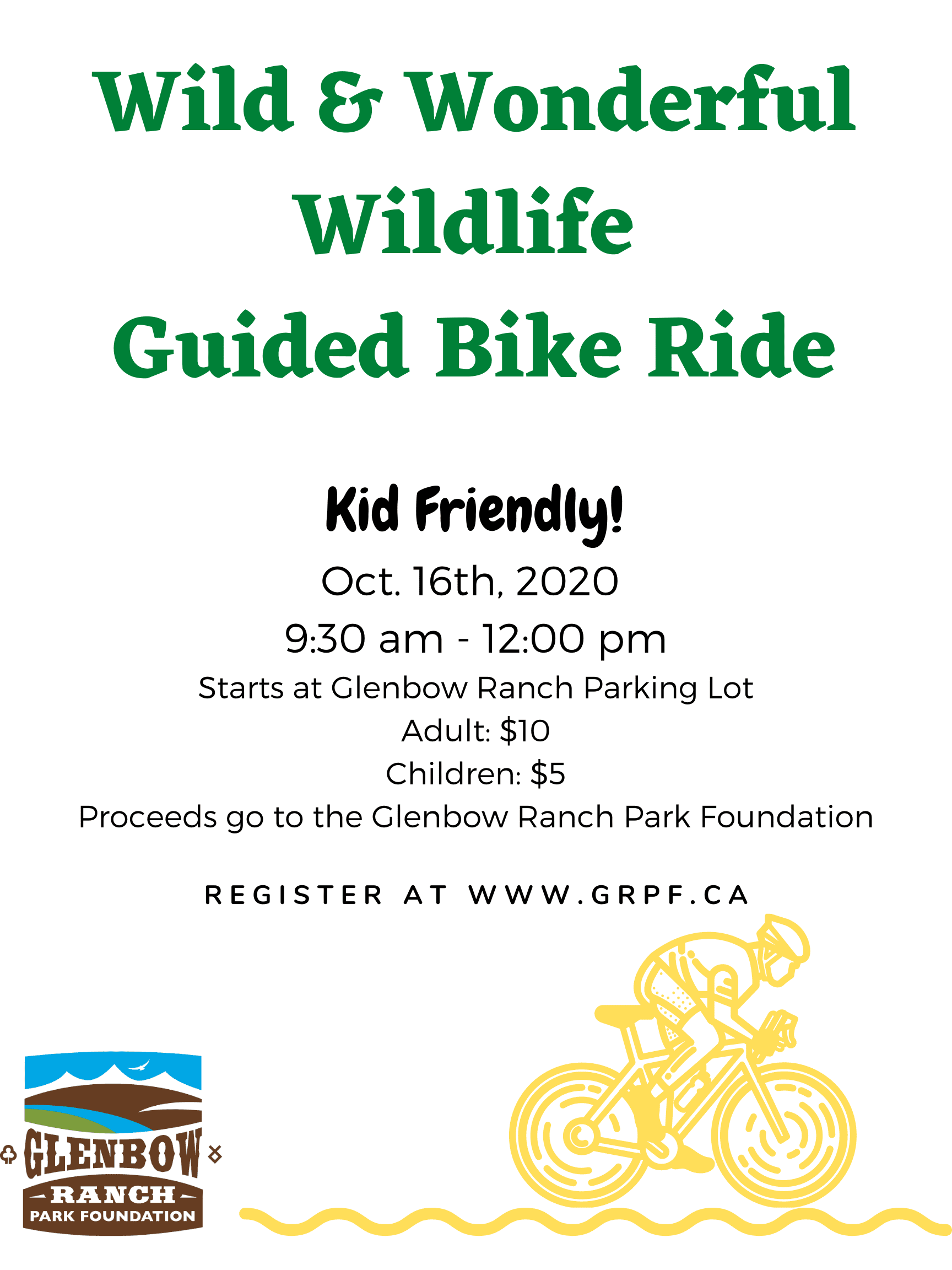 Wild & Wonderful Wildlife Bike Ride