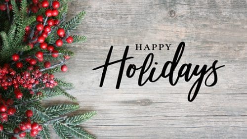 December Newsletter